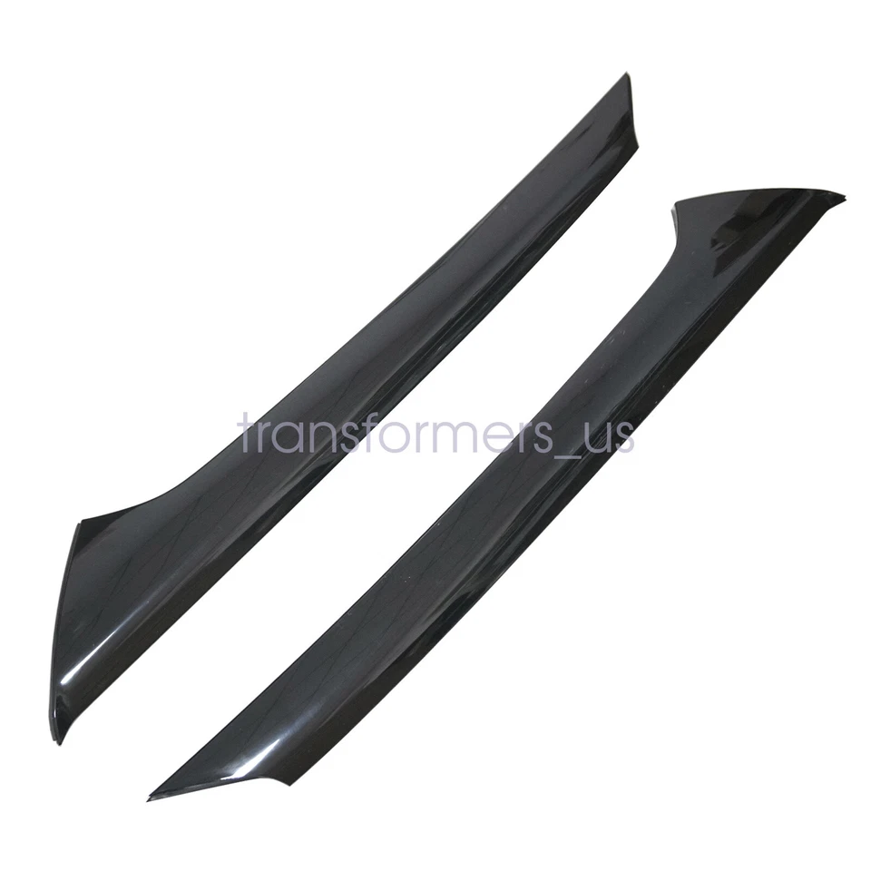 For Hyundai IX25 Creta 2015-2019 Left&Right Windshield Side Pillar Molding Black - Image 4 of 4