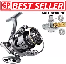 Spinning Fishing Reel 5.2:1 Freshwater Saltwater Right Left Hand Metal Spool New