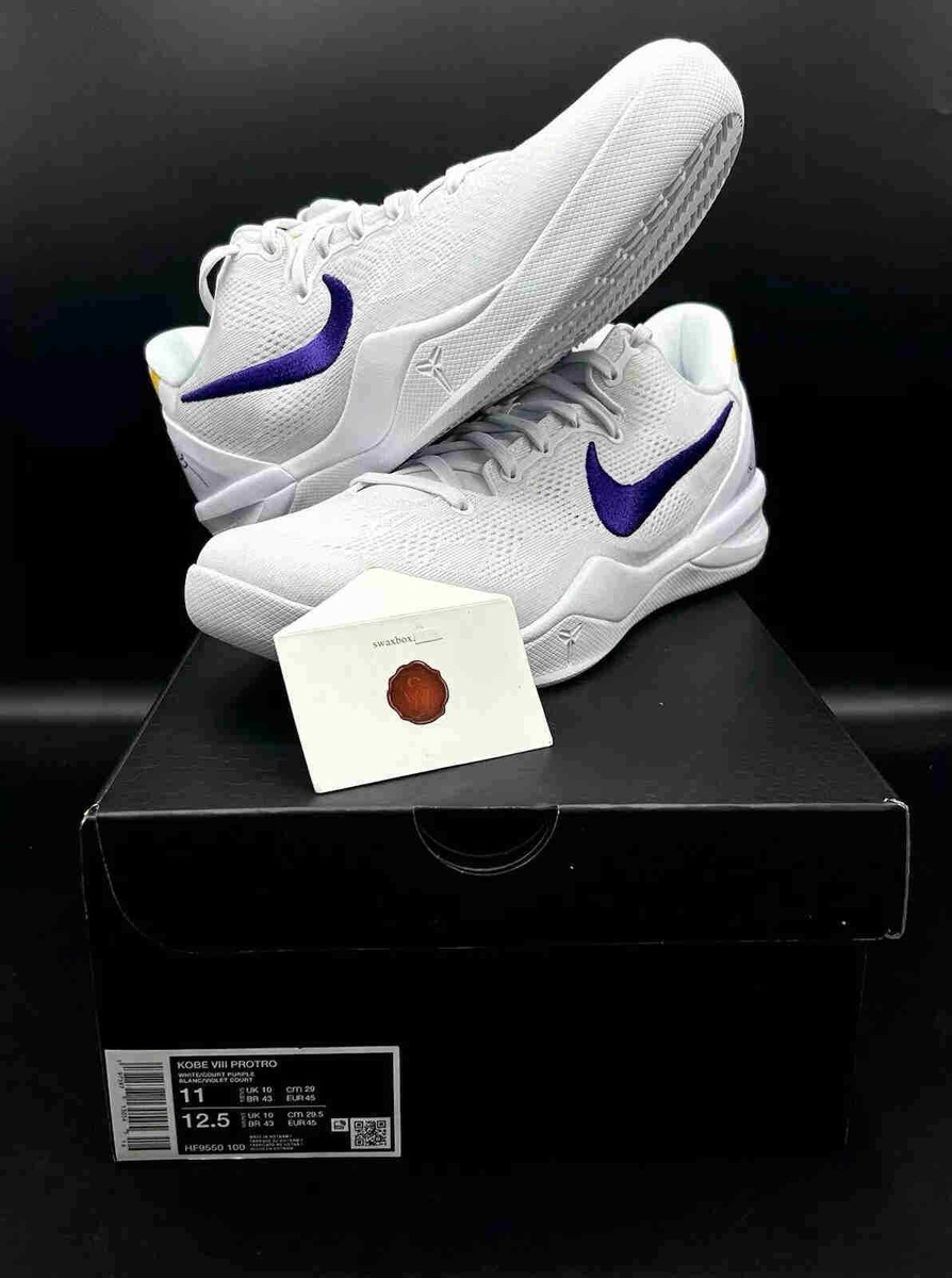 Nike Kobe 8 Protro Lakers Home HF9550-100 Men Size | eBay