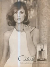B7 VOGUE/HARPERS/NOVA ADVERT 13X10 CIARA - BY CHARLES REVSON