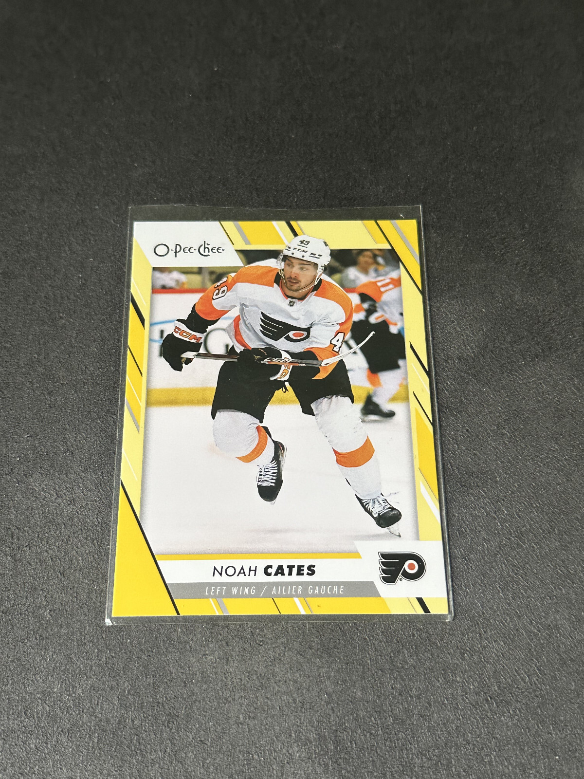 Noah Cates 2023-24 O-Pee-Chee Yellow Border #33