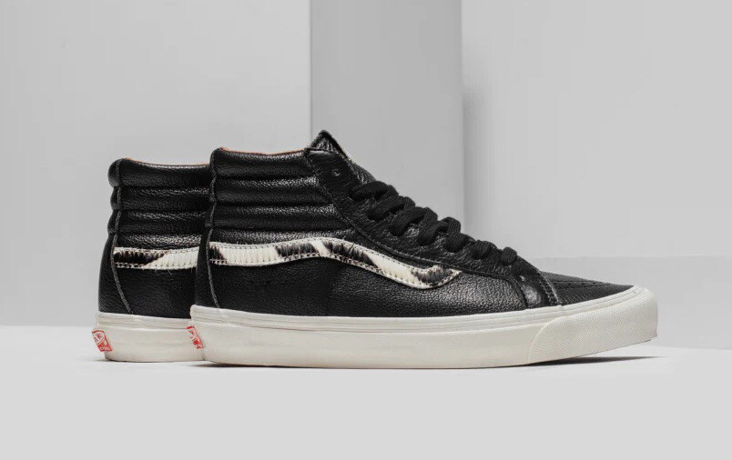 RARE Vans OG Sk8 Hi LX Premium Leather Pony Hair Zebra Black NEW Size 9 Vans | Shoes | Rare Vans Og Sk8 Hi Lx Premium Leather Pony  main image 4