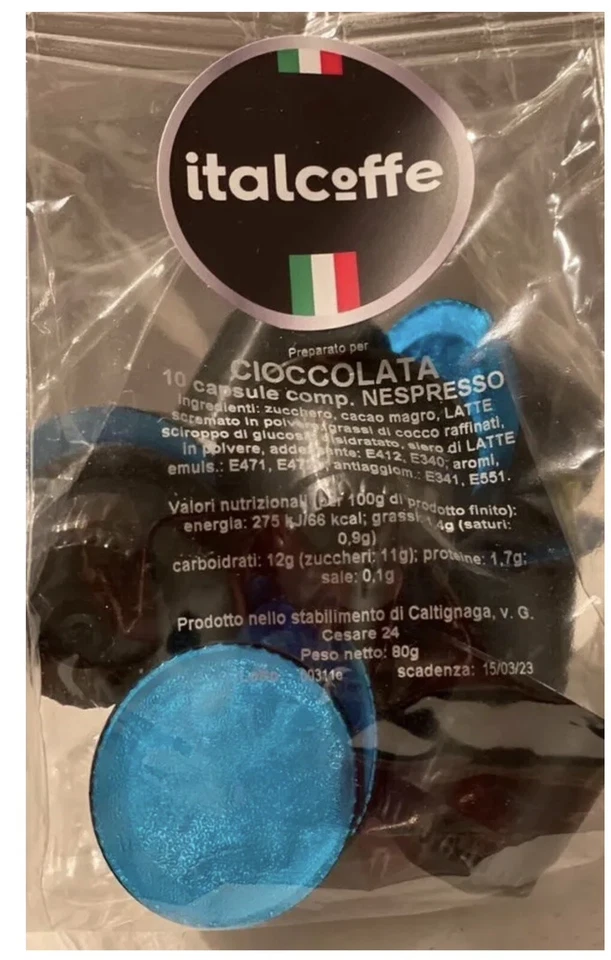 Coffee capsules nespresso compatible made in Italy 100 units - Image 2 of 4