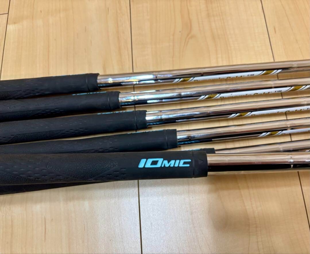 希少AMTシャフトPING i210 5〜W 6本 DG AMT S200 Lefty Ping] i210 Iron Set Shaft Red Dot Flex X 6 Pieces DG