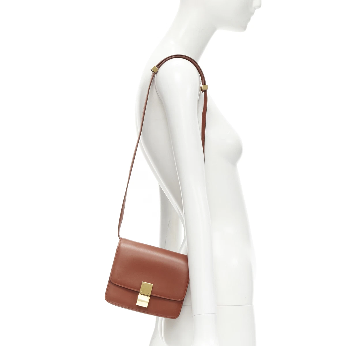 Celine classic top box tan