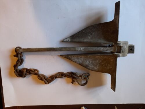 Pluough Anchor. Old plough Anchor. boat Anchor. Nautical collectables - Picture 1 of 6