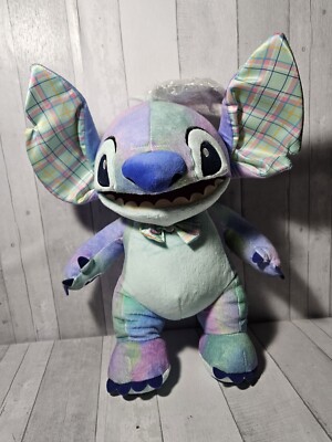 Build-A-Bear Disney's Tye-Dye Colorful Stitch Easter Edition NWT Brand New Plush