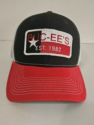 Buc-ee s Est. 1982 Mens Trucker Hat Texas Flag Adjustable Mesh Snapback Bucees