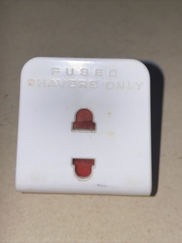 Vintage Ever Ready Fused UK Shaver Plug - Picture 1 of 2