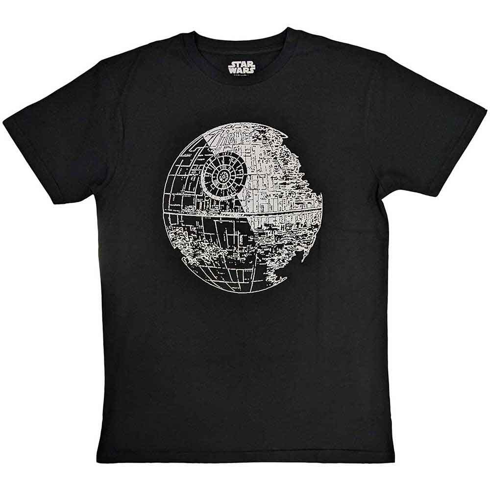 Star Wars Unisex T-Shirt: Death Star (Large)