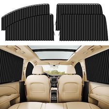 ZATOOTO Car Window Shades for Side Window, Magnetic Car Curtains, 4 Pack