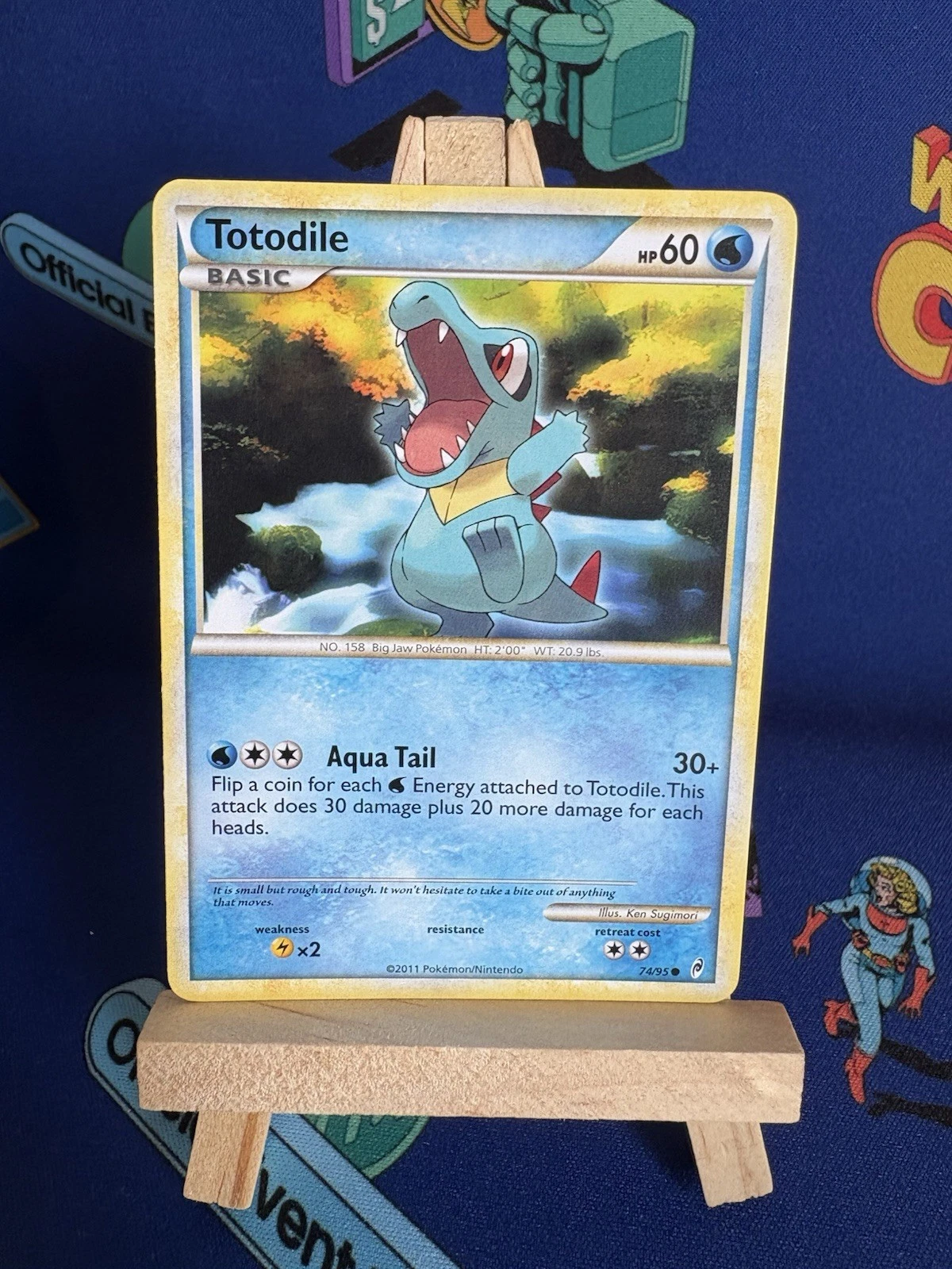 Pokemon - Totodile 74/95 Common Call of Legends
