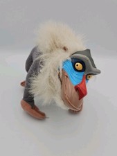 The Lion King Rafiki Plush 6" Vintage Disney Toy Applause 1994 Vinyl Face