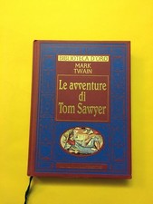 Le avventure di Tom Sawyer-di Mark Twain-libro Mondadori 1994-Biblioteca d'Oro