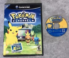 Pokémon Channel (Nintendo GameCube, 2003) No Manual Or Cards Tested
