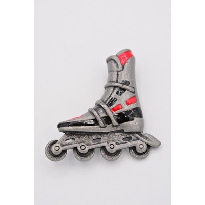 Danecraft Vintage Rollerblade Skate Rink Pin Brooch Beach Retro Signed BinA16