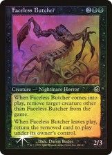 Torment MTG FOIL Faceless Butcher Magic