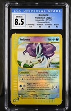 CGC 8.5 - 9 MINT Suicune 37/147 Aquapolis Reverse Holo Pokemon With Subgrades! ✨ on eBay