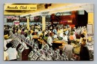 Nevada Club Reno NV Early 1950s Chrome Postcard Casino Gambling Slots — photo 1