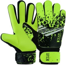 Soccer Goalkeeper Size 4 suitable for 6 to 9 years old, Fluorescent Yellow