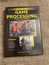 Practical Game Processing Field To Freezer DVD Deer Hunting Food Meal Prep