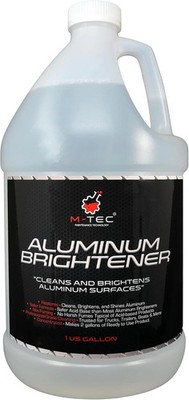 M-Tec Aluminum Brightener Concentrate, Heavy-Duty Aluminum Cleaner for Trailers,