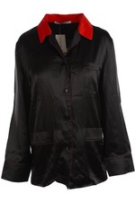 CAMISA GIVENCHY SEDA NEGRA FR 40 UK 12