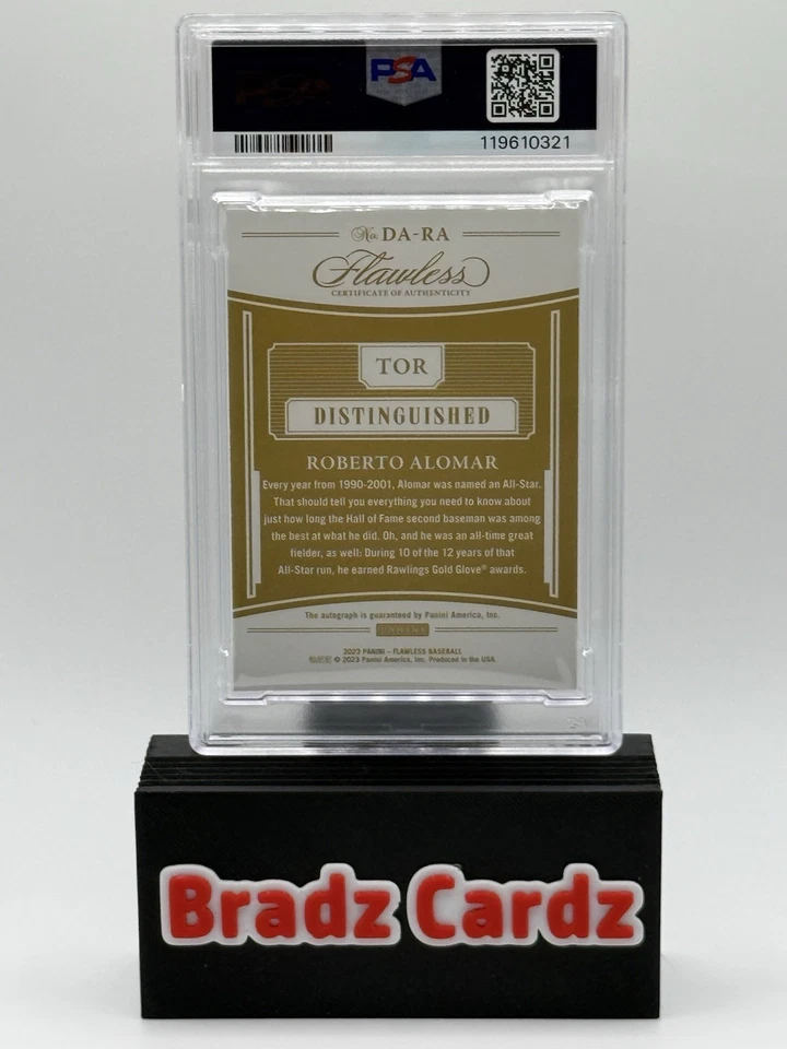 2024 impecable Roberto Almomar distinguido automático dorado/10 Foto 2 de 2