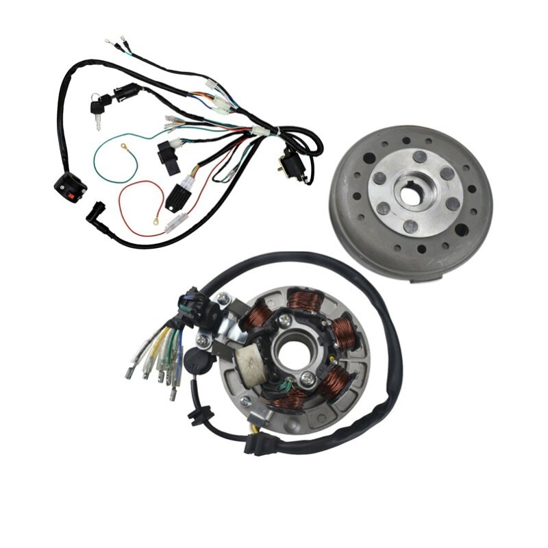 Magneto Stator + Light Wire Harness For 125cc 140cc 110cc Apollo CRF70 Dirt Bike
