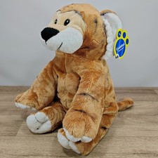 Cuddles Collection Card Factory Tiger Plush Soft Toy with Tags Large BNWT 15.5"