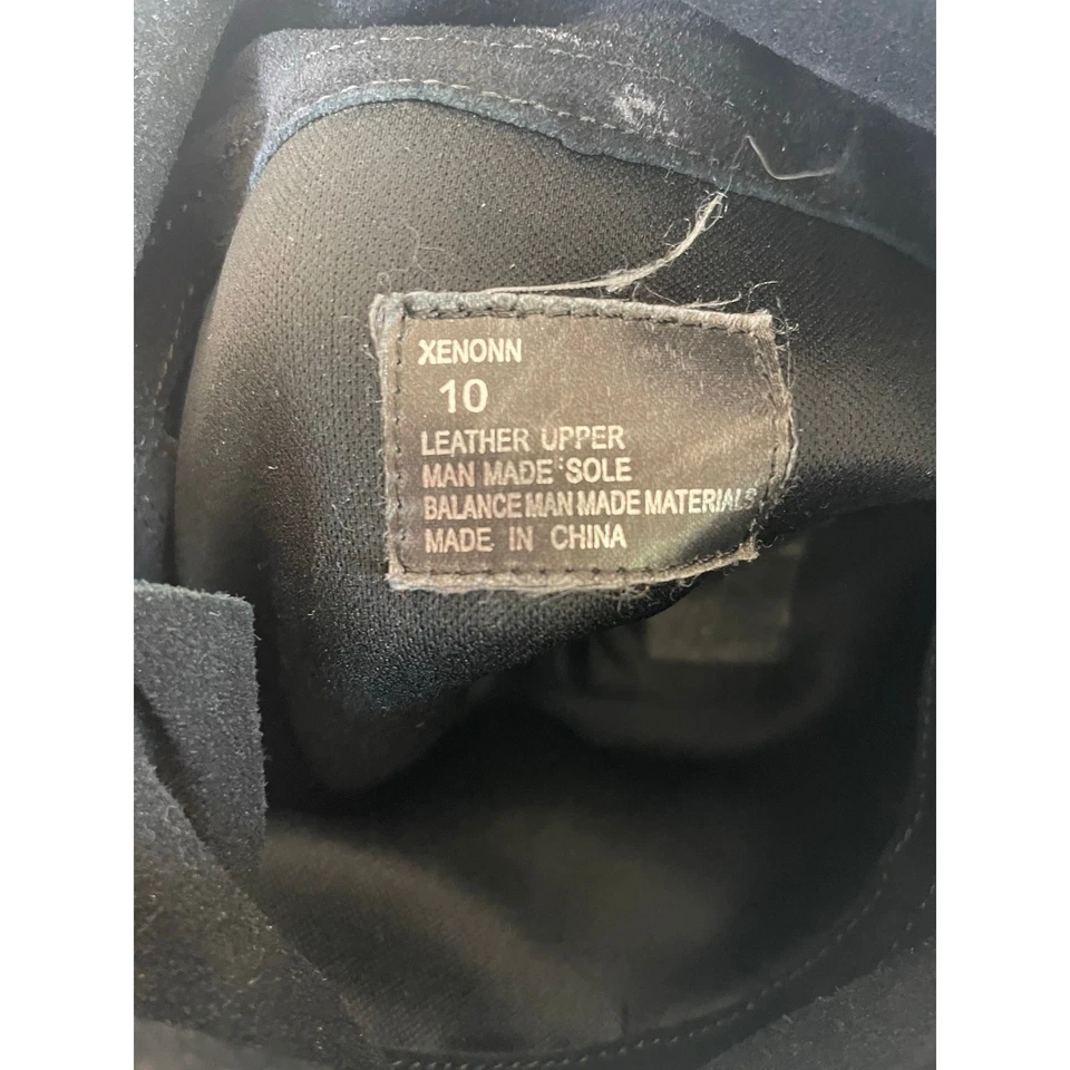 Botas stiletto femininas Steve Madden coxa alta tamanho 10 couro camurça desleixada boho - Imagem 3 de 4