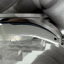 GRAND SEIKO SBGA001 9R65-0AA0 Spring Drive Silver Date Indicator Exhibition Rare 14