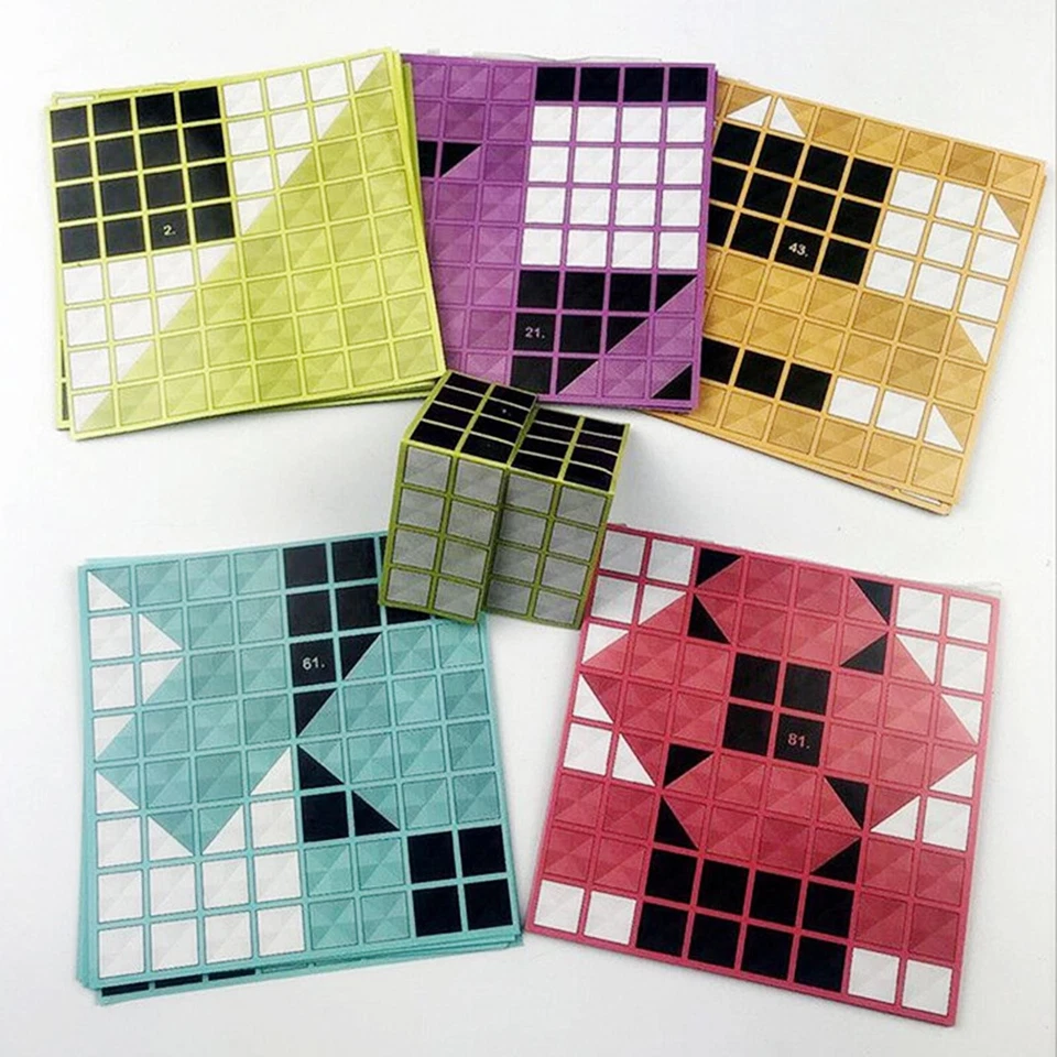 Bambini Origami Libro di carta Regali educativi Giocattolo pieghevole fai-da-te - Immagine 3 di 4