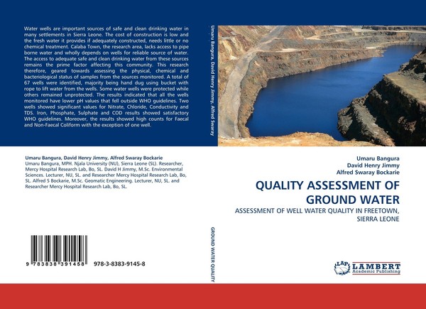 Quality Assessment OF Ground Water Umaru Bangura-image