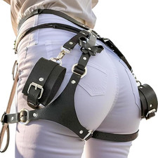 Punk Leather Thigh Straps,Punk Leather Thigh Harness,Body Harness Belt