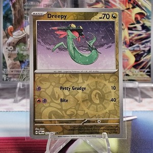 mew x pokemon card Dreepy Shiny Vault Shining Fates SV060/SV122, NM Pokemon Card