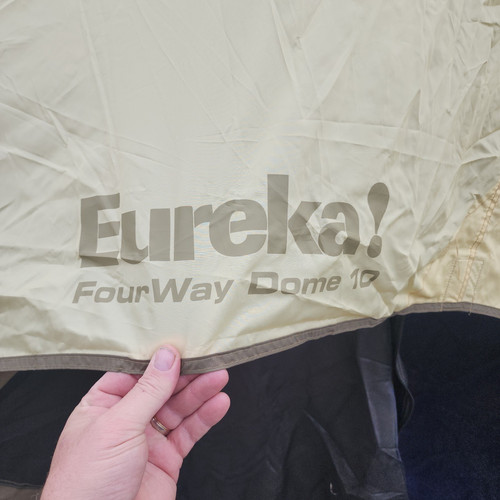 Eureka Four-Way Dome 10 Person Tent. Complete, Slight Damage, See Pics. - Picture 2 of 13