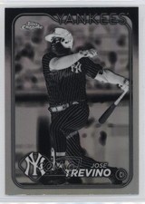 2024 Topps Chrome Update Negative Refractor Jose Trevino #USC99 3hd