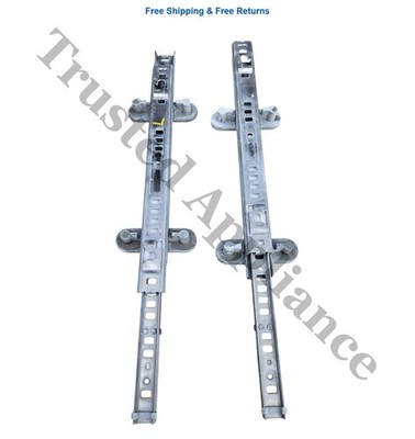 OEM    KitchenAid KDTE254ESS2 UPPER DISHWASHER RACK TOP RACK SLIDING RAILS