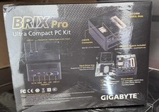 New Gigabyte GB-BXi5-4570R, Ultra Small Barebones Desktop Mini PC W/ 8GB RAM