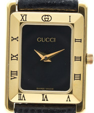 Vintage [N MINT w/Box] Gucci 4200L Black Dial Quartz Women's Watch From JAPAN
