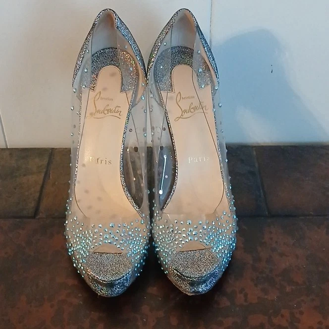 Christian Louboutin Clear Heels for Women for sale | eBay