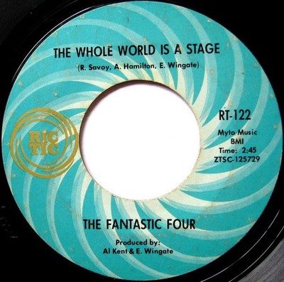 Fantastic Four - Ain't Love Wonderful / The Whole World Is A Stage -  - G8100z