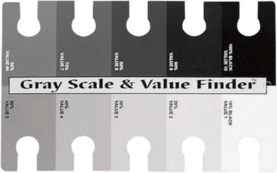 the Company Gray Scale & Value Finder-4''X6''