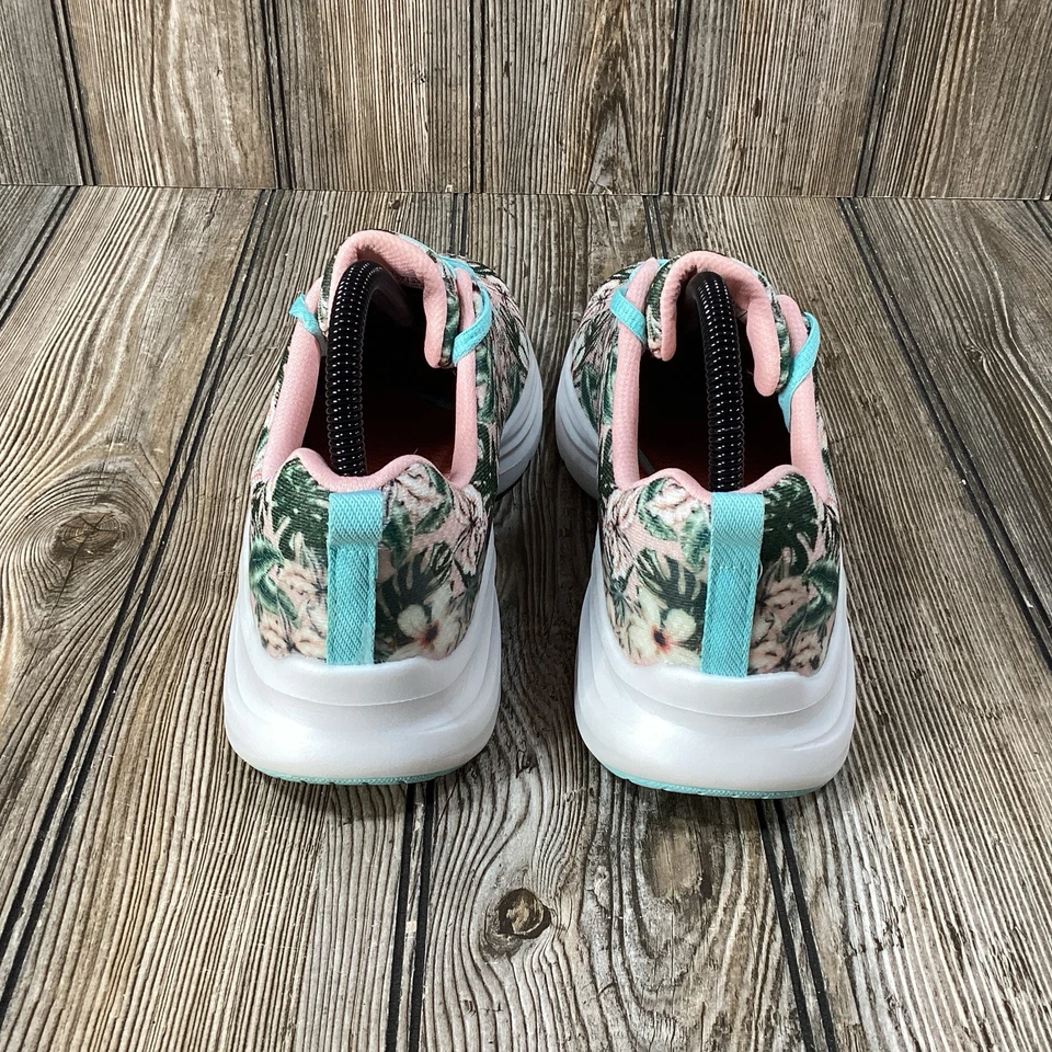 Skechers Womens Vapor Foam Floral Sneakers Spring Bouquet Pink Sneakers Size 7 - Image 4 of 4