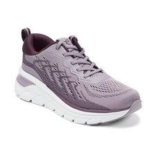 Easy Spirit x Denise Austin Maelie EMOVE Lace-Up Sneakers Pale Plum Multi SZ 6