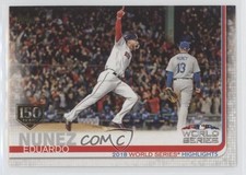 2019 Topps World Series Highlights 150th Anniversary Eduardo Nunez #3 ov1