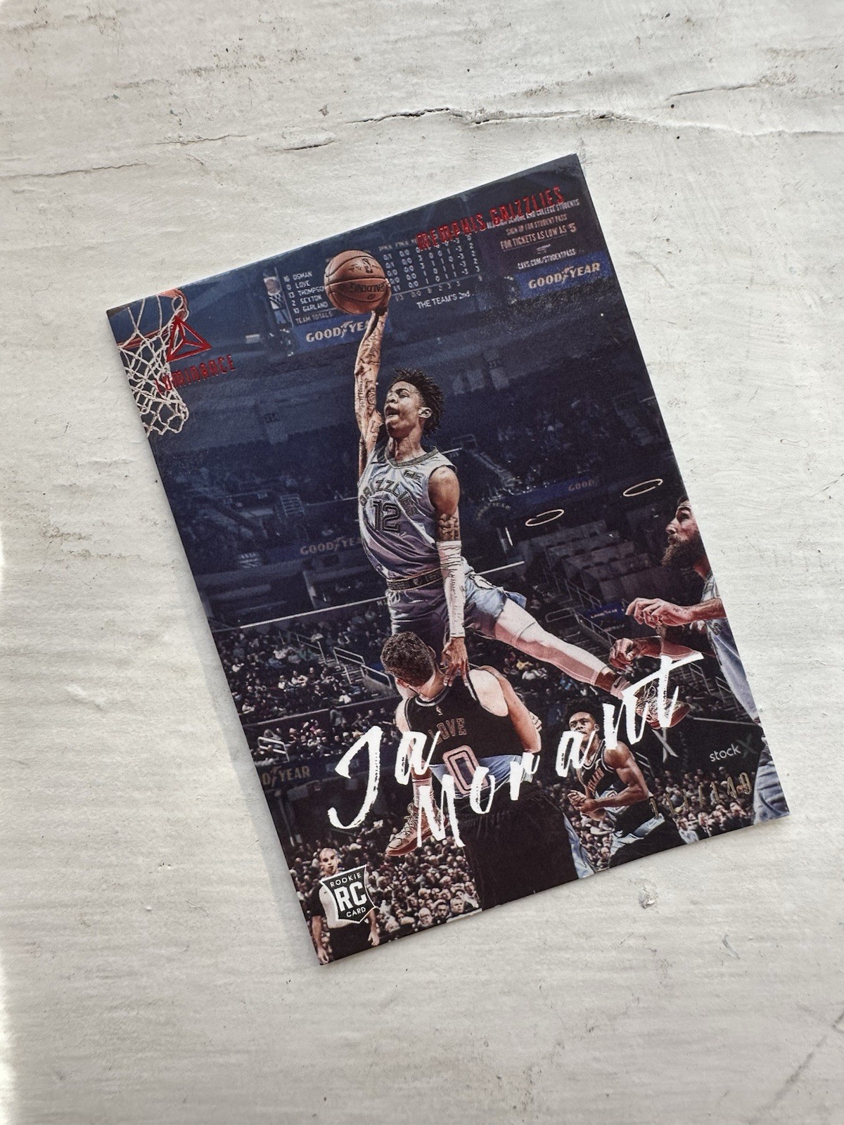 2019-20 Panini Chronicles Luminance Ja Morant  Rookie Red /149 SSP