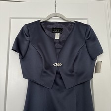 Alex Evenings Women's Formal Prom Two Piece Mother Of The Bride Size 8