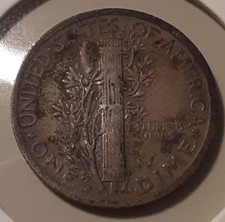 1940-S Mercury Dime 10c San Francisco Mint 90% US Silver (#303-12920/RBF)